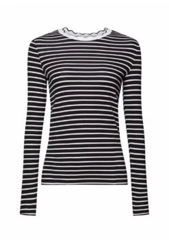 ESPRIT Muschelkante Am Ausschnitt - Longsleeve - Black -Lyno Kleding Winkel ef52ebfe08014ca0afa51e842691089a