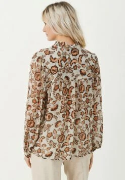 Part Two Viktorine - Overhemdblouse - Koi Japanese Flower Print 10 Part Two Viktorine - Overhemdblouse - Koi Japanese Flower Print -Lyno Kleding Winkel f116128f20944e8faf86de97f9f938e2