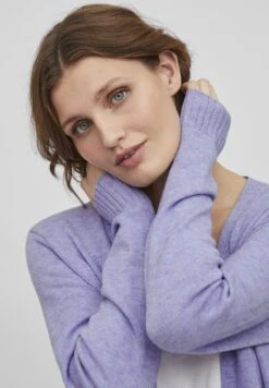 Vila Viril Long Cardigan - Vest - Sweet Lavender -Lyno Kleding Winkel f2781c02db1346f29deb8ae2cd5f8768