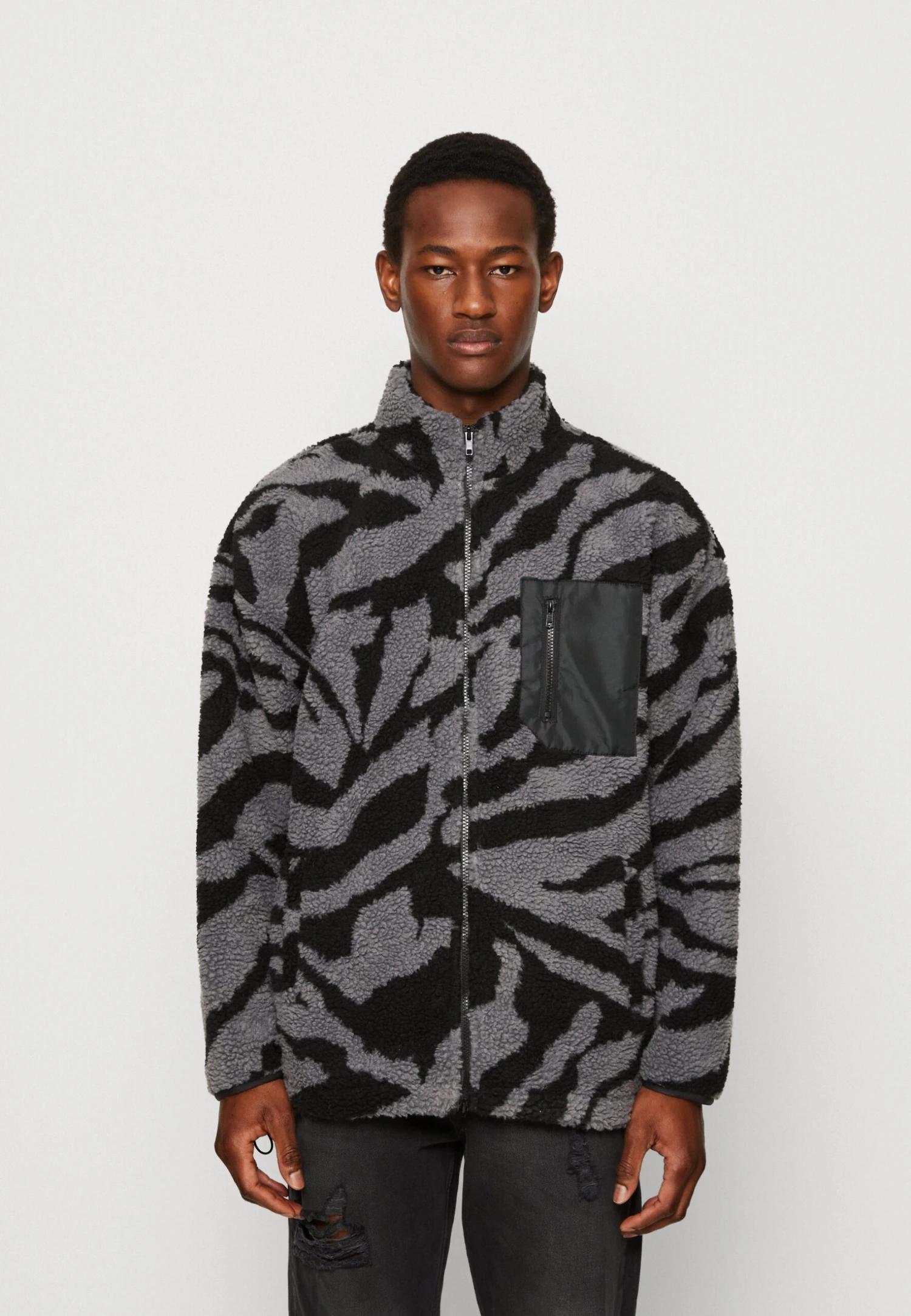 YOURTURN Unisex - Fleecejas - Grey 3 YOURTURN Unisex - Fleecejas - Grey