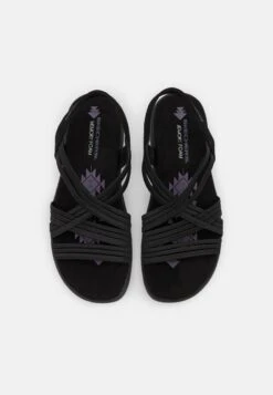 Skechers Reggae Slim Fit - Sandalen - Black Gore -Lyno Kleding Winkel f467279b442a468182134367ad21ef77