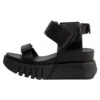 United Nude Sandalen Met Sleehak - Black -Lyno Kleding Winkel f596094987584b80abf1bcb375425595