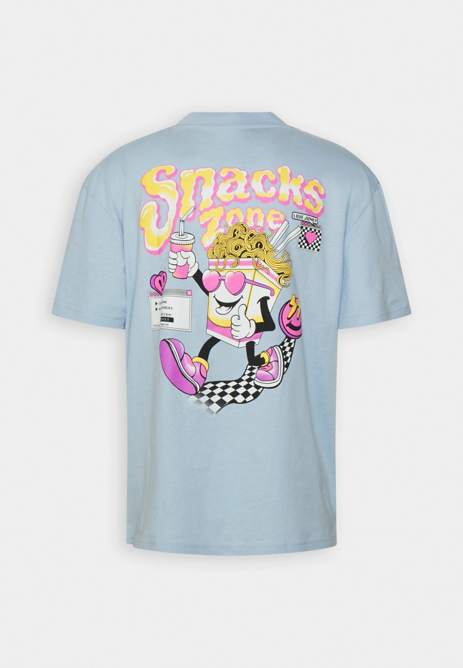 YOURTURN Unisex - T-Shirt Print - Blue 8 YOURTURN Unisex - T-Shirt Print - Blue - Afbeelding 6