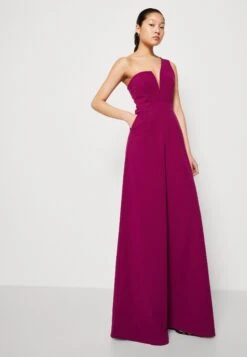 Wal G Fleur One Shoulder- Jumpsuit - Purple -Lyno Kleding Winkel f800babdd91246feac4285a5be4b93c9