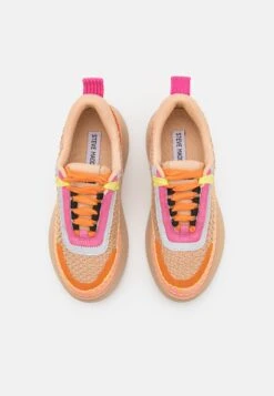Steve Madden Doubletake - Sneakers Laag - Natural/Orange -Lyno Kleding Winkel f8cd11c6508f42b4bcdc93cee3b19804