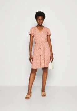 Anna Field Jurk - Brown/White -Lyno Kleding Winkel fa805c900c004517ac0d4b31d97db635