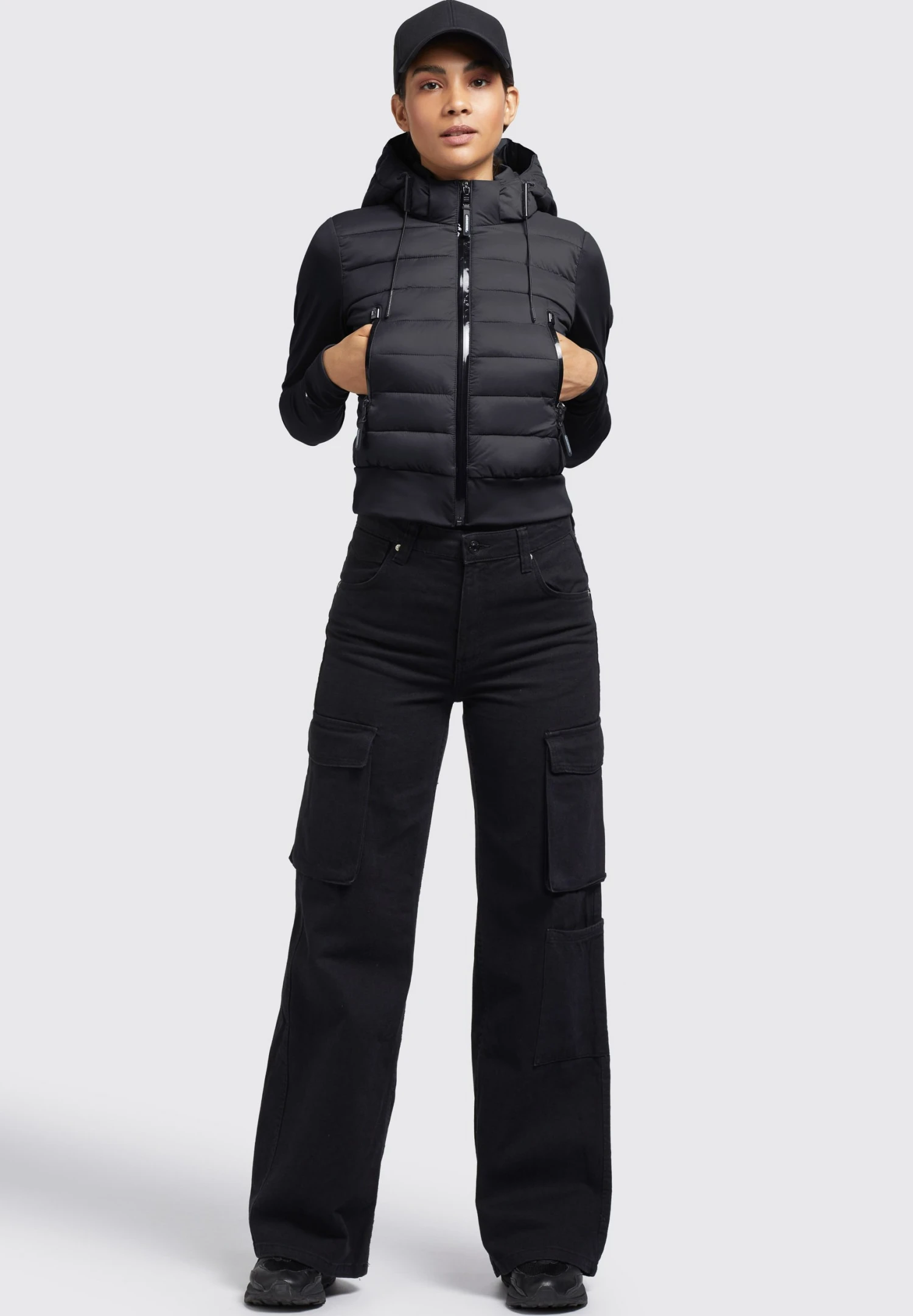 Khujo Dalis Matt - Jas - Schwarz 4 Khujo Dalis Matt - Jas - Schwarz - Afbeelding 2