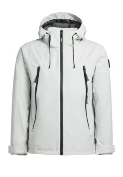 Khujo Adam - Regenjas - Hellgrau -Lyno Kleding Winkel fae4bd48f63e4c739e6dc8c8ae6d30f0