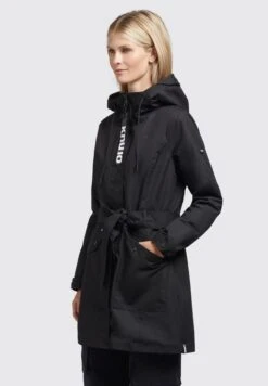 Khujo Lauren - Parka - Schwarz -Lyno Kleding Winkel fc7a723af099464b99e1fc030338878e